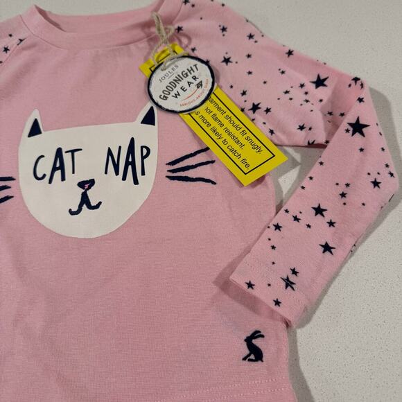 Joules Toddler Girl 3T Long Sleeve Sleepwear - Picture 3 of 5